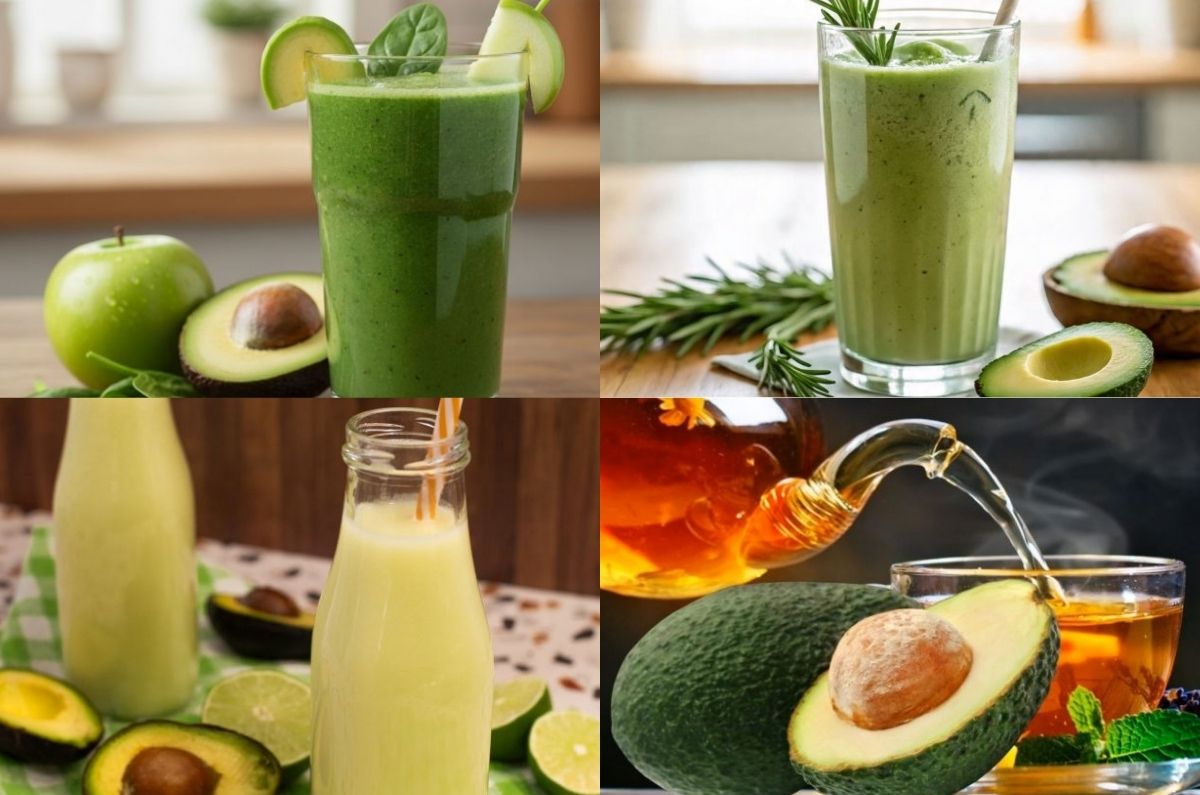 5 recetas de bebidas con aguacate ricos en fibra para mejorar la digestión