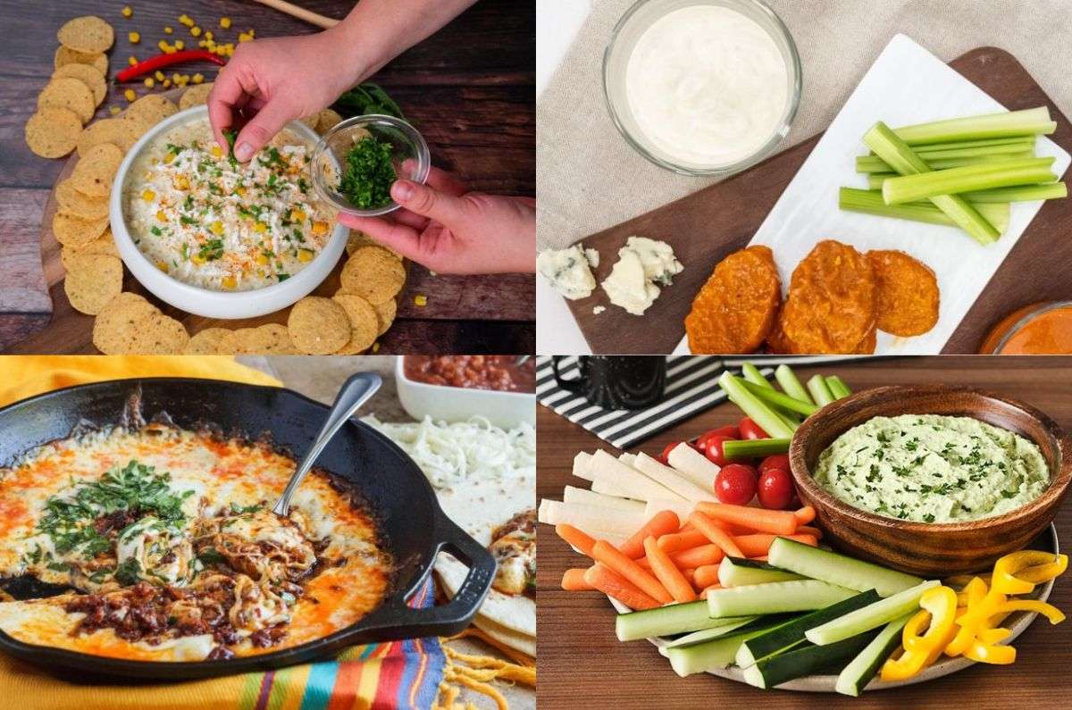 5 recetas de dips para botanear y que puedes preparar en 20 minutos