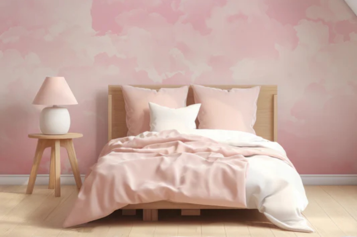 El revestimiento cerámico detrás de la cama también será tendencia en dormitorios.
