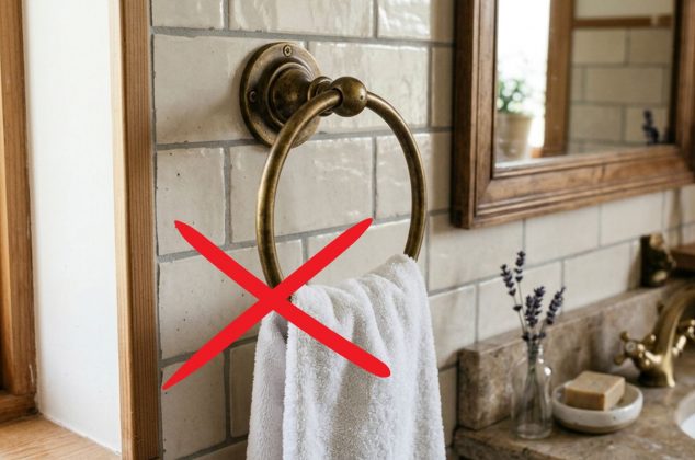 La polémica razón por la que debes cambiar tu toallero de baño tradicional y 4 opciones que son más limpias y elegantes