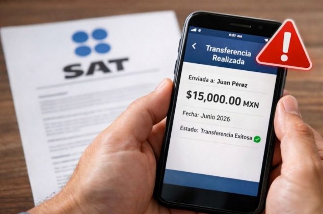 El SAT prohibirá estas transferencias bancarias en junio 2026 y así puede multarte por hacerlas