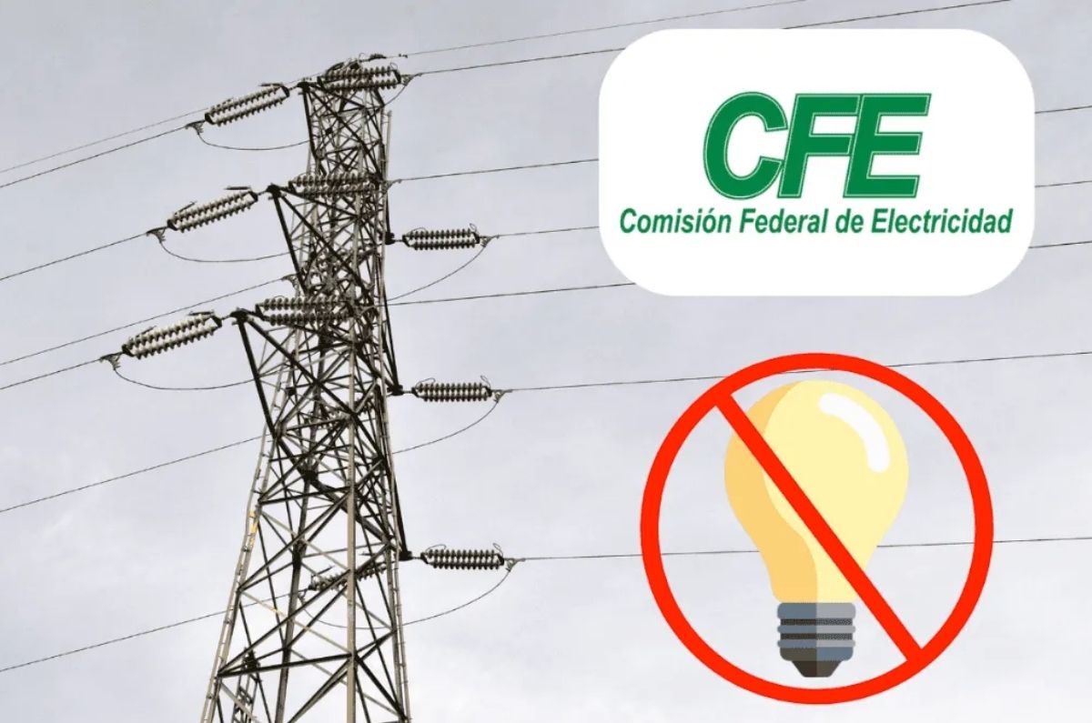 CFE confirma apagón masivo de 6 horas para el sábado y estas colonias se quedarán sin luz