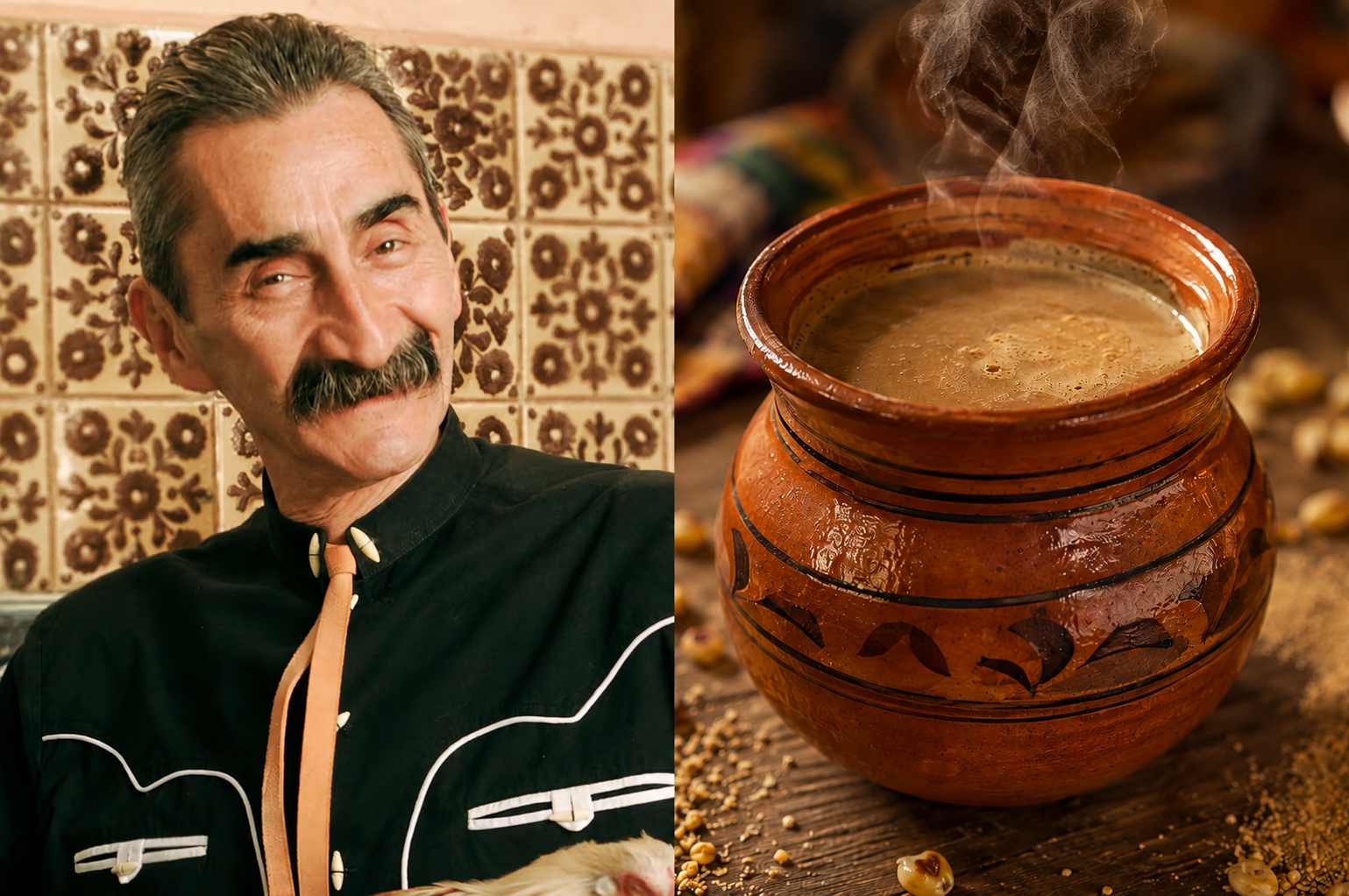 Cómo hacer atole de pinole con la receta de Yuri de Gortari paso a paso