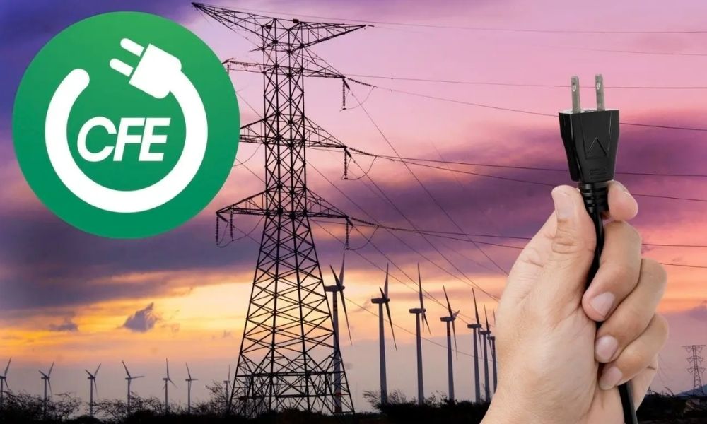 CFE apagón por tormenta Boris