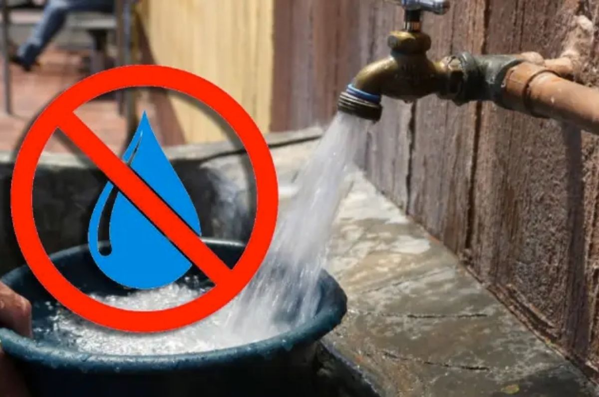 El Gobierno confirma corte de agua por mega fuga y estas zonas se quedarán sin servicio hasta el viernes