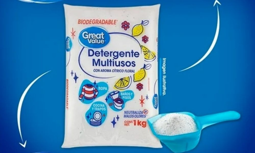 Detergente multiusos Great Value Profeco