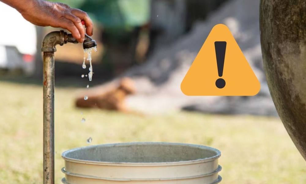 Dónde hay corte de agua en CDMX hoy