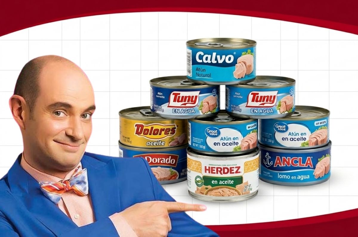 El atún en lata SIN soya recomendado por Profeco que cuesta 16 pesos y está a 3×2 con Julio Regalado