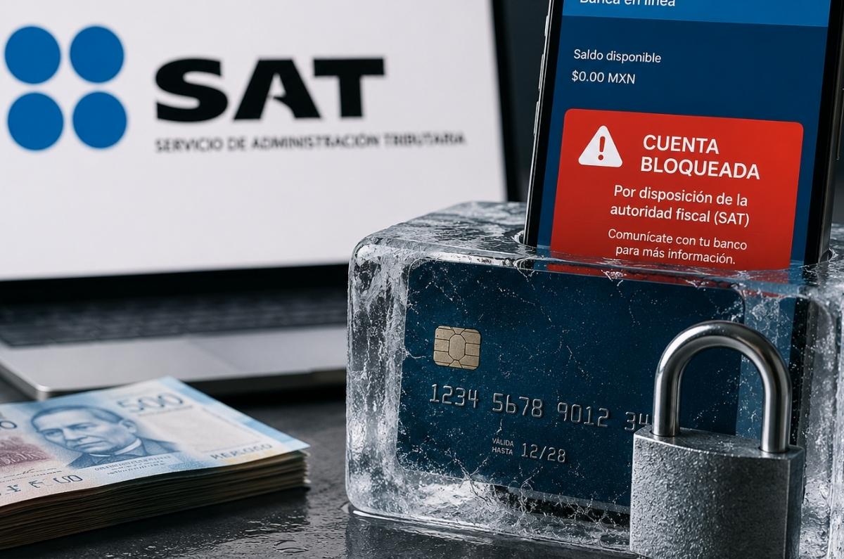 El SAT confirma bloqueo masivo de cuentas bancarias a quienes hagan estas 5 acciones en junio 2026