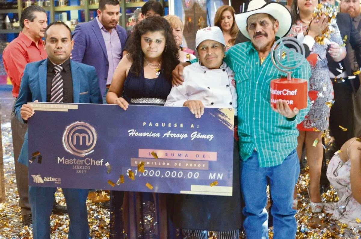 honorina de masterchef recibe premio