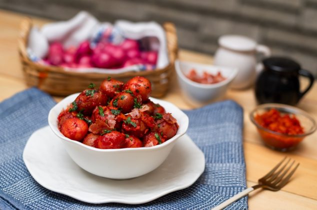 Papas cambray adobadas ¡crujientes y picositas!