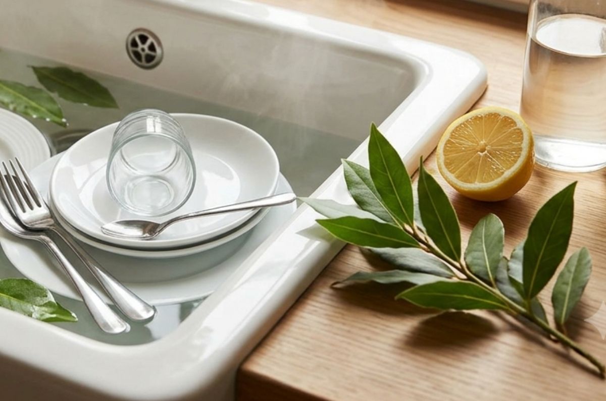 Cómo utilizar una hoja de laurel para lavar los trastes (y por qué es mejor que usar jabones comerciales)