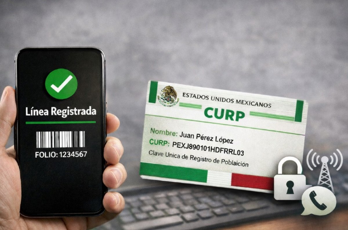 A partir de julio de 2026 esto pasará con tu celular si no registras tu línea con la CURP