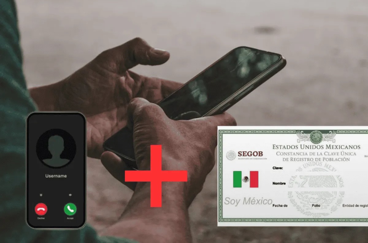 qué pasa si no registro mi línea de celular con la CURP