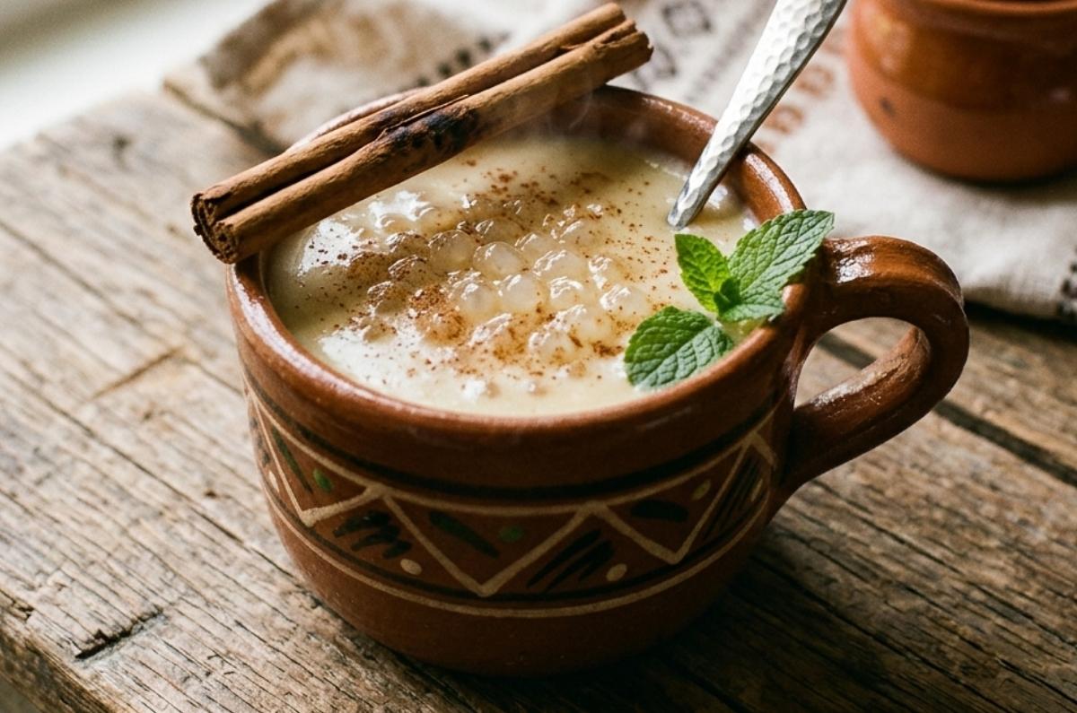 Receta de atole de tapioca para preparar en solo 5 pasos