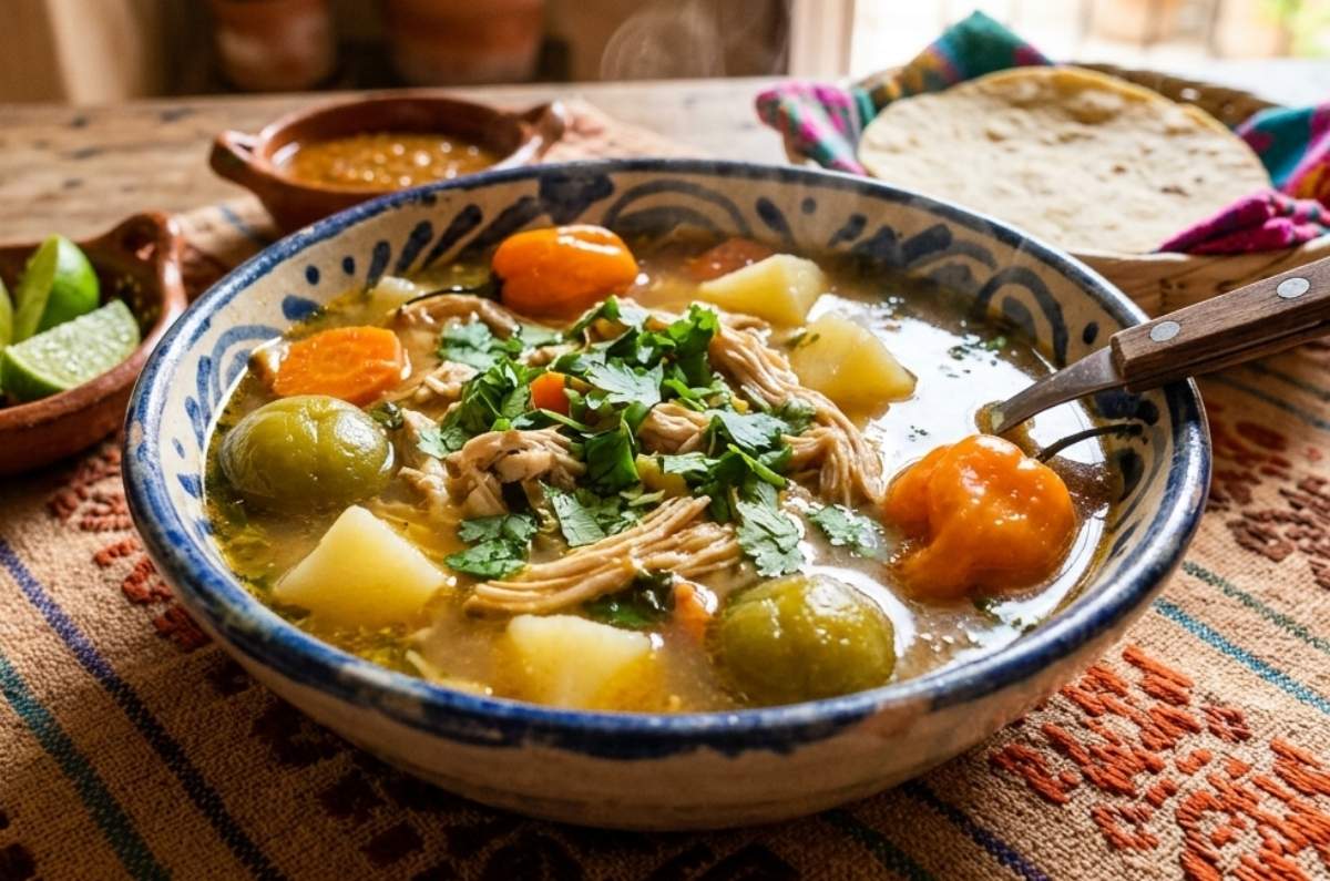 Receta de caldo de pollo estilo Yucatán ¡para preparar en 30 minutos!