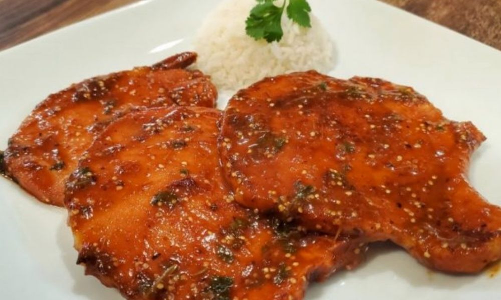 Receta de chuletas ahumadas en salsa chipotle