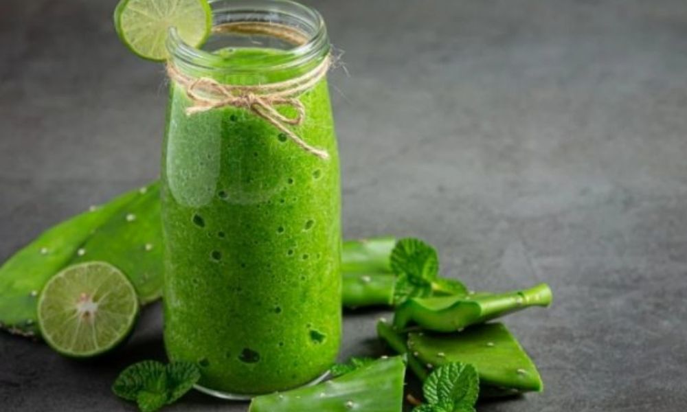 Receta de jugo de nopal