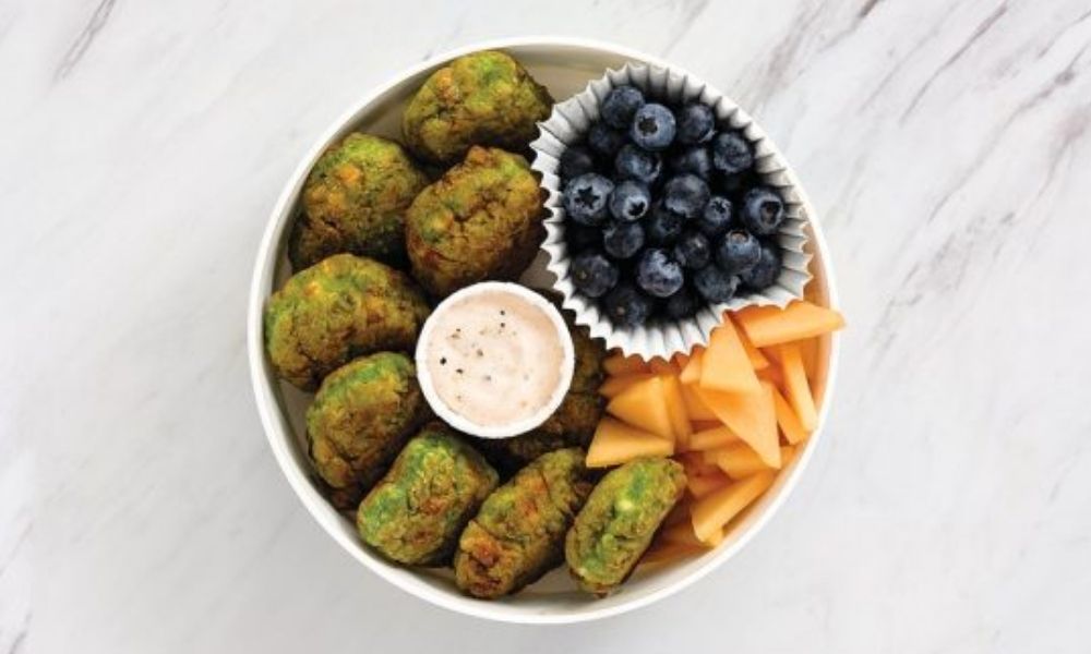 Receta de nuggets de brócoli con queso