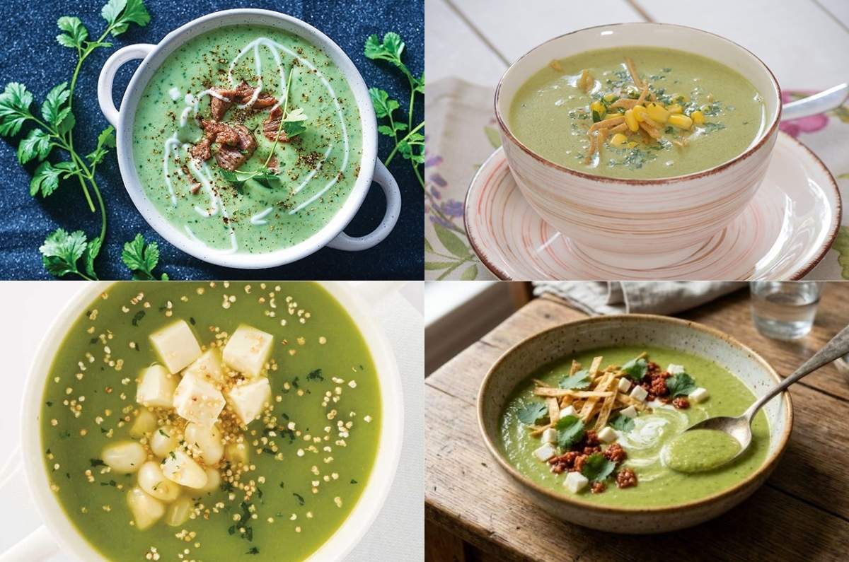 5 recetas de cremas de cilantro por menos de 100 pesos
