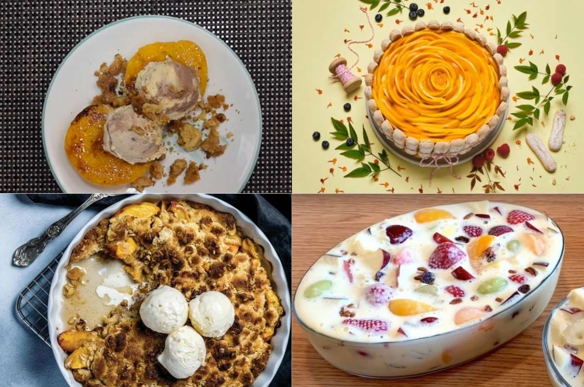 5 recetas de postres con durazno ¡por menos de 200 pesos!