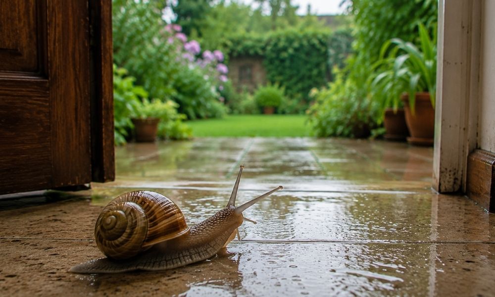 Caracol en casa significado espiritual