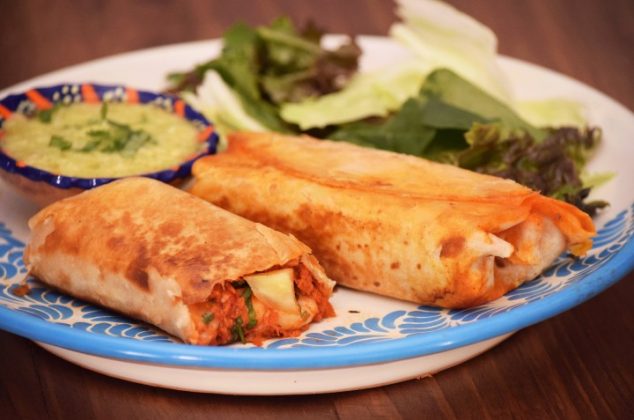 Receta de Chimichangas de atún al pastor
