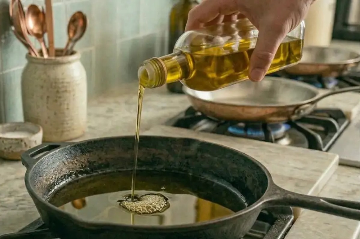 cómo saber si el aceite está caliente