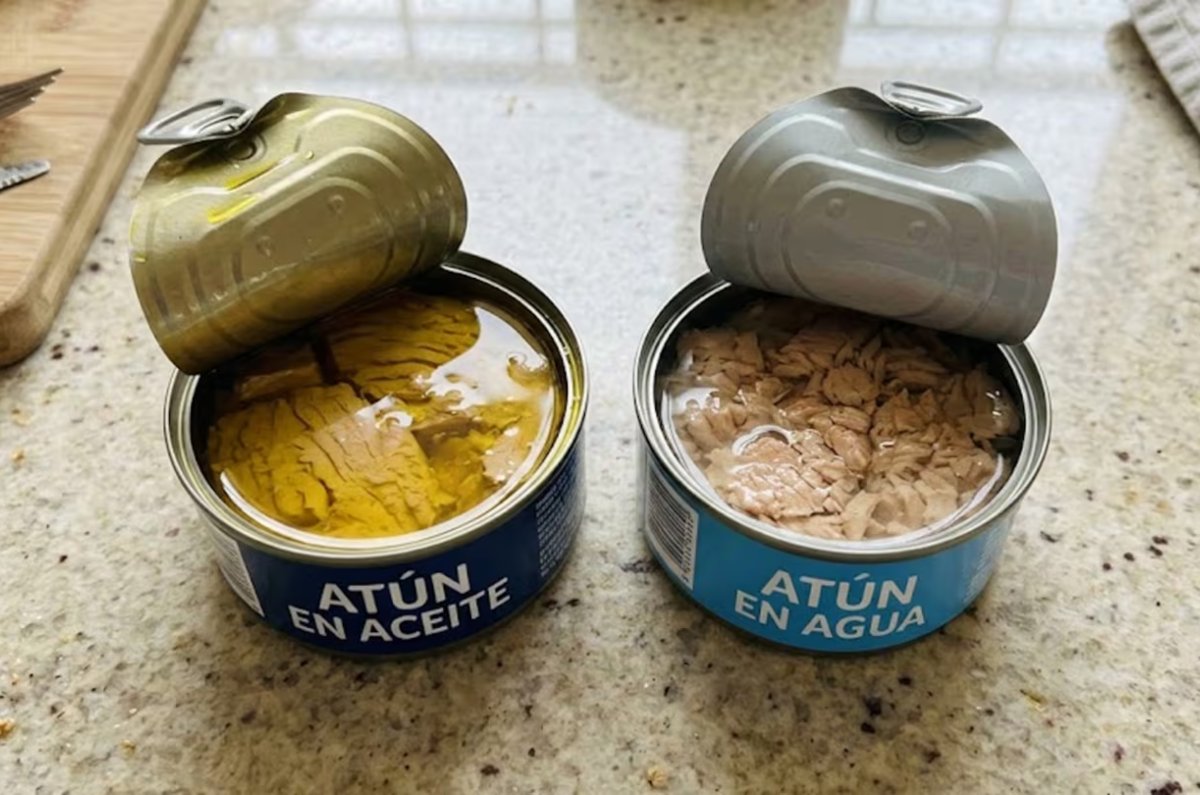La diferencia entre atún en agua y atún en aceite que casi nadie te explica: y cuál elegir para cada receta
