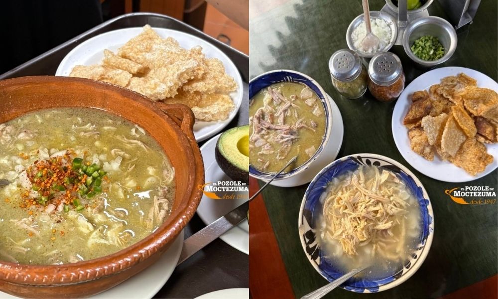 El Pozole de Moctezuma menú