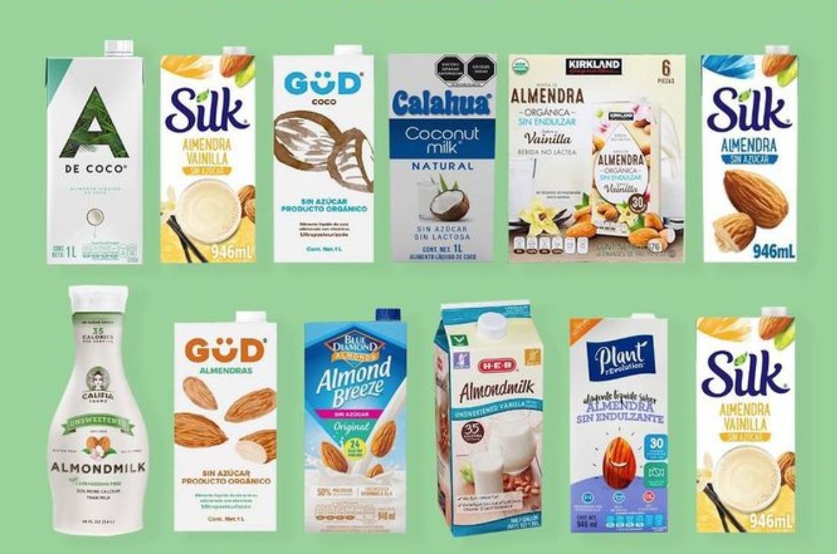 ¿Compras estas “leches”? Profeco explica por qué no son leche y qué contienen realmente