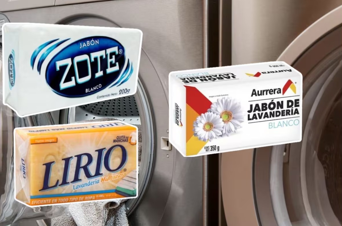 Este es el mejor jabón en barra según Profeco; cuesta 20 pesos y sí quita manchas difíciles