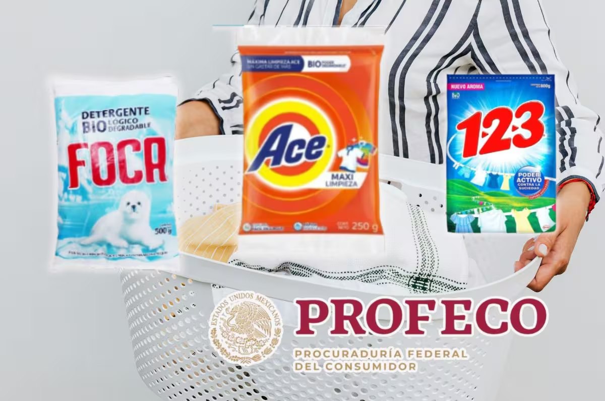 Este jabón en polvo es mejor que Roma y Ariel según Profeco; sirve para despercudir ropa, tiene bicarbonato y cuesta menos de $29 pesos