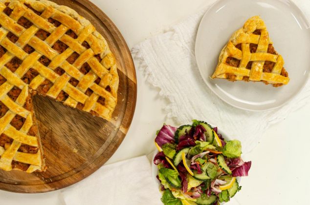 Receta de pay de atún con masa crujiente