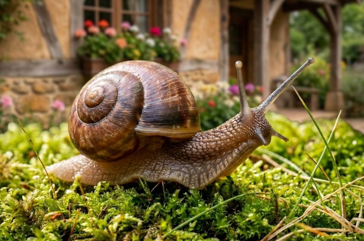 El importante significado de ver un caracol merodeando en casa o en el jardín (y por qué es bueno)