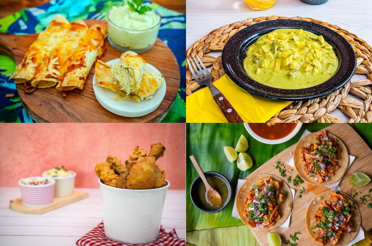 4 recetas con pollo fáciles y baratas que cuestan menos de $100 pesos